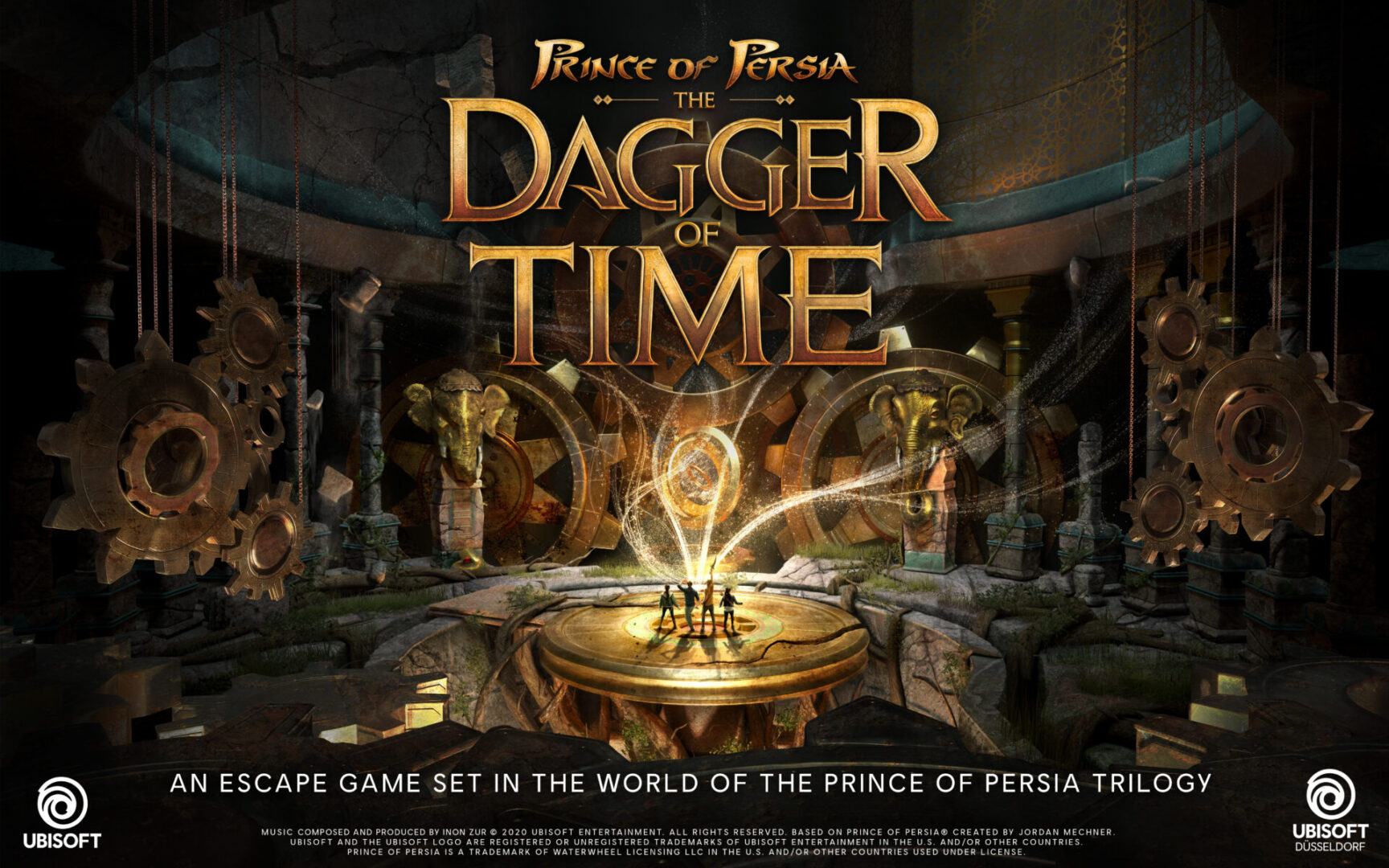 Prince of Persia: The Dagger Of Time is a Virtual Reality Escape Game set in the world of Prince of Persia which enables you to experience time control. You will be able to experience something impossible in real life: to slow, stop or even rewind time.