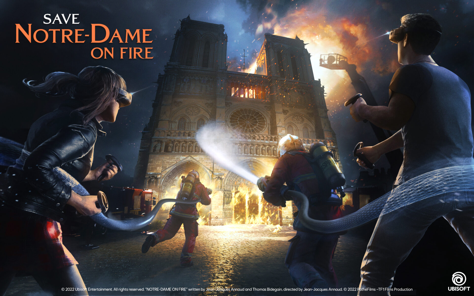 Experience the heroic rescue of the firefighters who saved Notre Dame de Paris